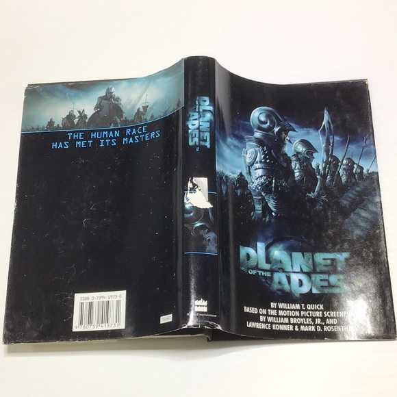Planet of the Apes 2001 Hardcover book with dustjacket and color movie photos - Picture 5 of 12